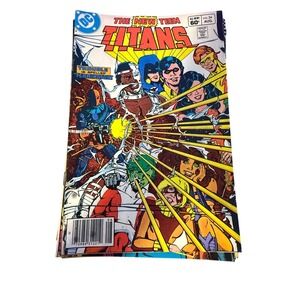 The New Teen Titans Comic Book Issue‎ 34 DC Comics August 1985